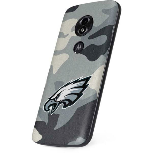 NFL Philadelphia Eagles Camo Moto E5 Play Skin